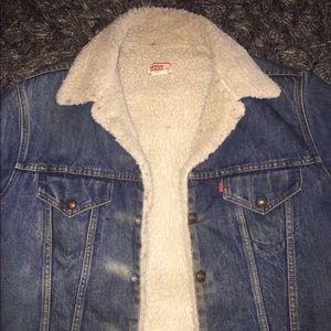 Levi's Sherpa Jean Trucker Jacket